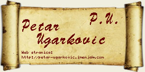 Petar Ugarković vizit kartica